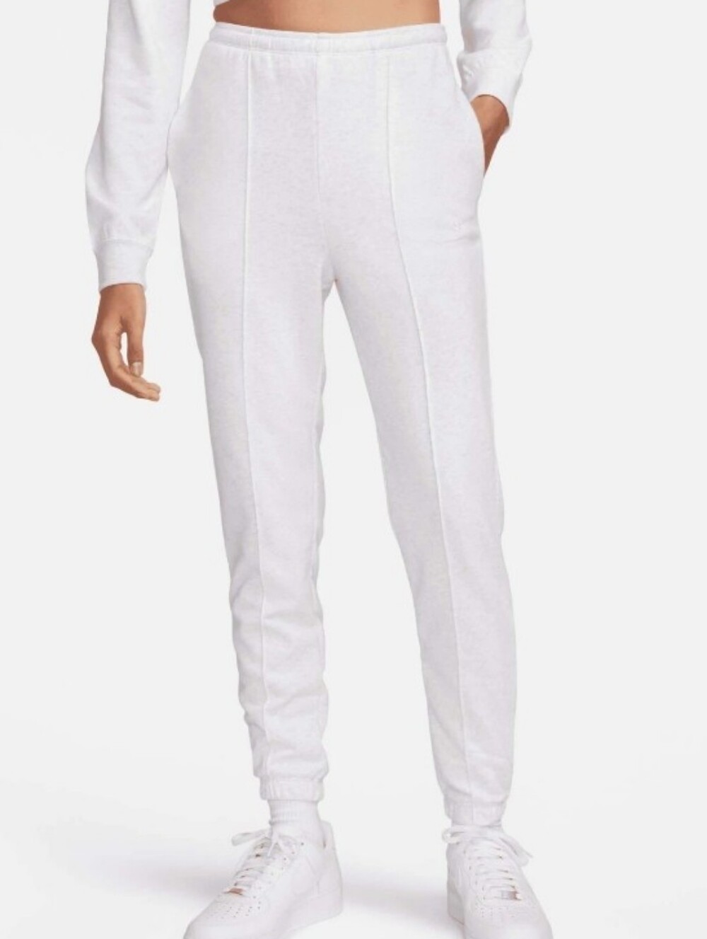 Nike Sportswear Chill Terry Slim High-Waisted French Terry Sweatpants Jogger New
